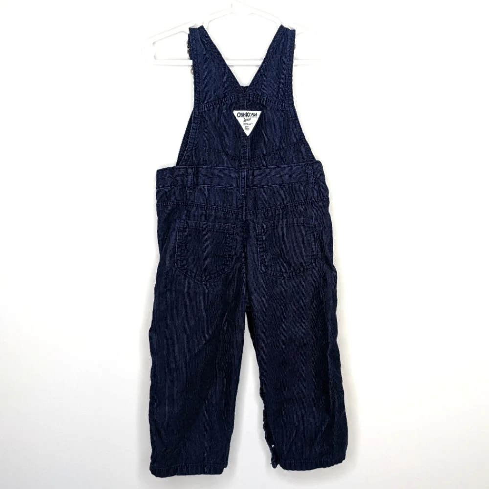 Oshkosh Corduroy Flower Overall 18m